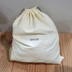 Vintage Off-white Bally Drawstring Storage Dust Bag Sized  17 x 18.5-inch
